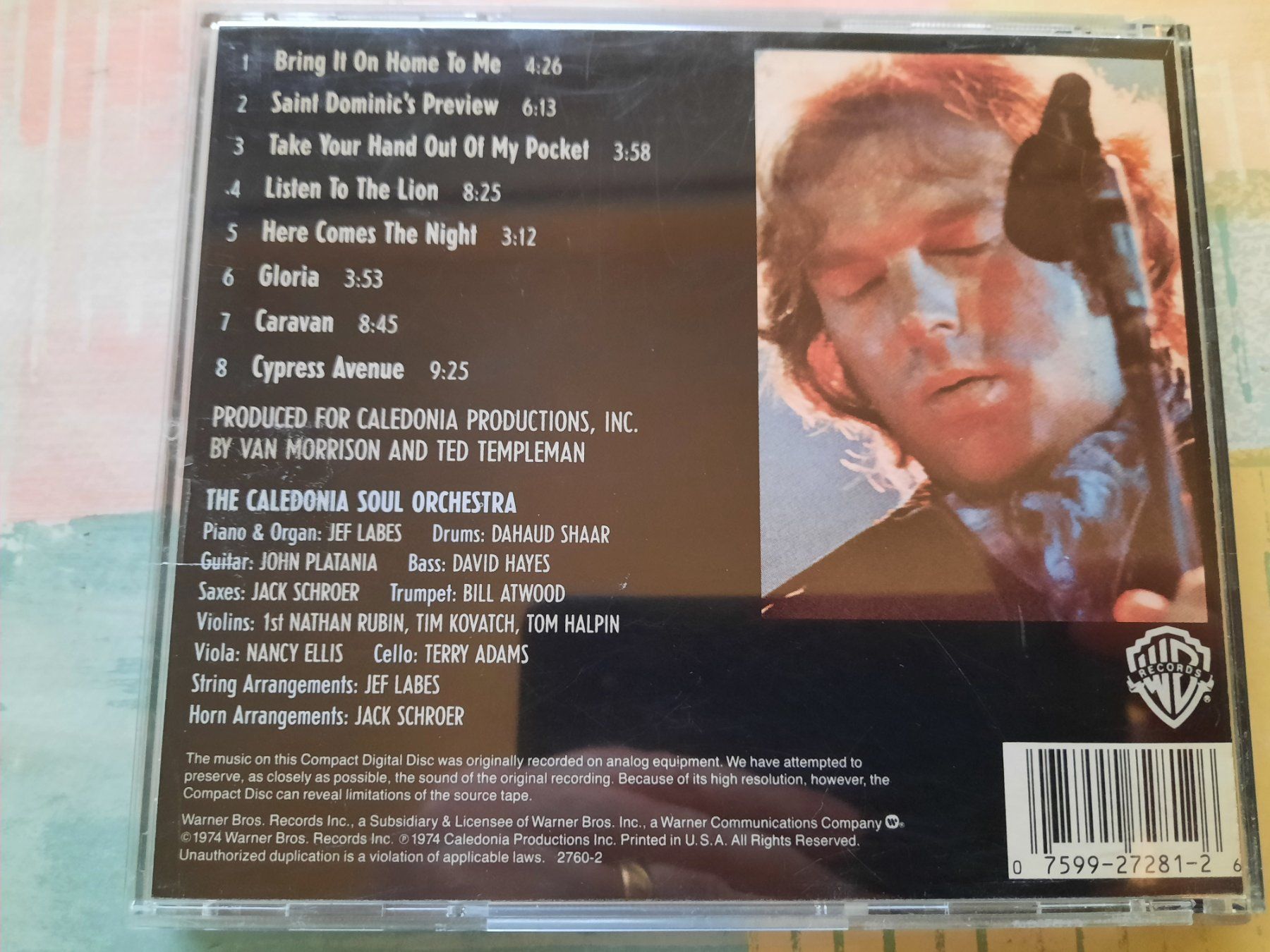 CDs: CD Van Morisson - Live in Concert - Summer 1973 – Gebraucht aus Pully von bro_n52j 1
