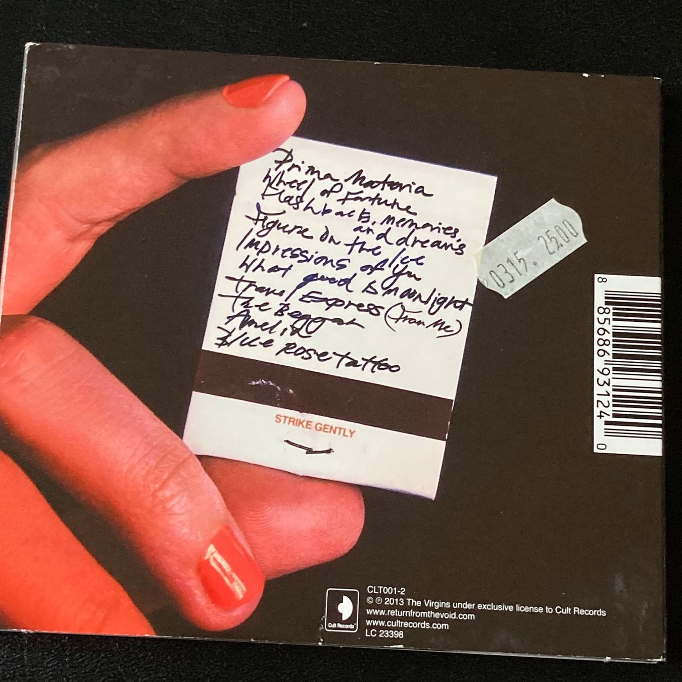 CDs: The Virgins - Strike Gently | Indie Rock – Gebraucht aus Bern von Ntsamina 1