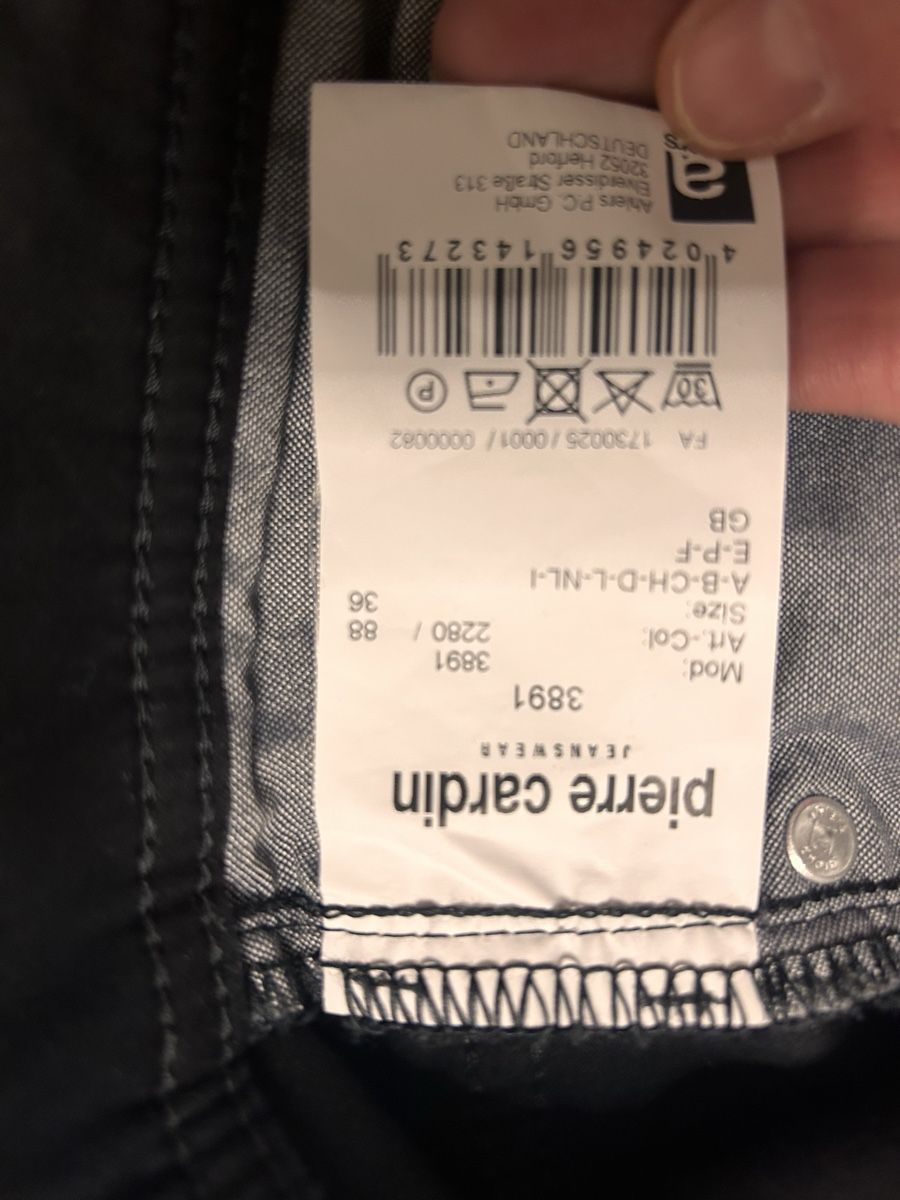 Pierre Cardin Pantaloni: Zwei Stoffhosen in Übergrösse – Usato da Rheineck venduto da snc_g95p 4