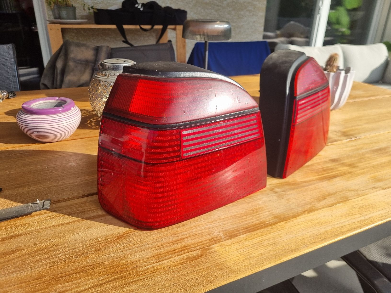 Volkswagen Tutti pezzi di ricambio auto: VW Golf 3 Heckleuchten Rot – Usato da Schafisheim venduto da Kusi190 2