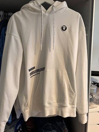 Aape by bathing Ape hoodie weiss