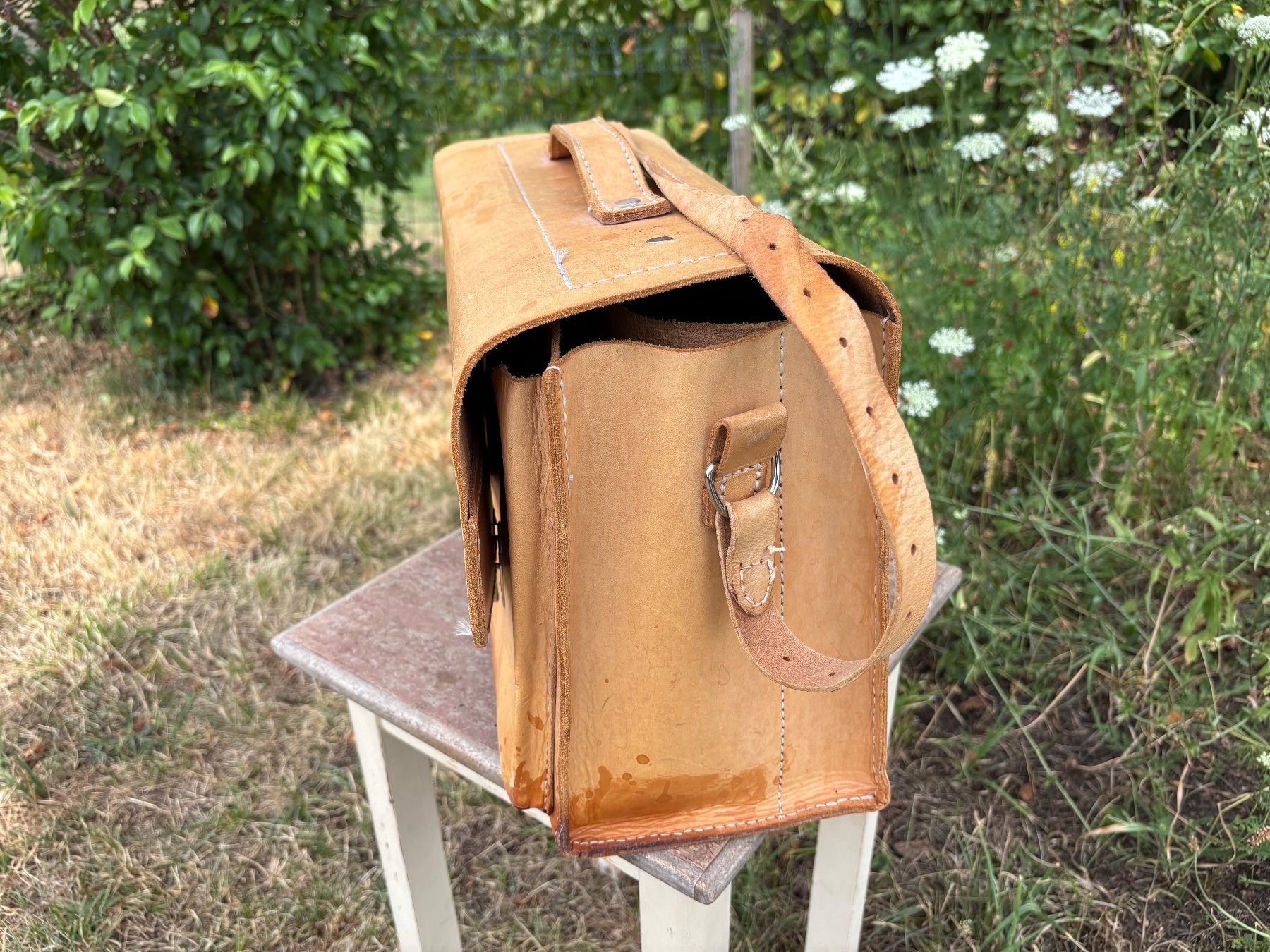 Sacs: schöne Vintage Ledertasche – D'occasion à Feldbach par Olive1 2