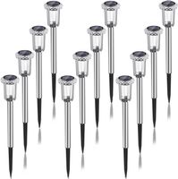 12 Stück LED Solarleuchten für Garten, Solarlampe