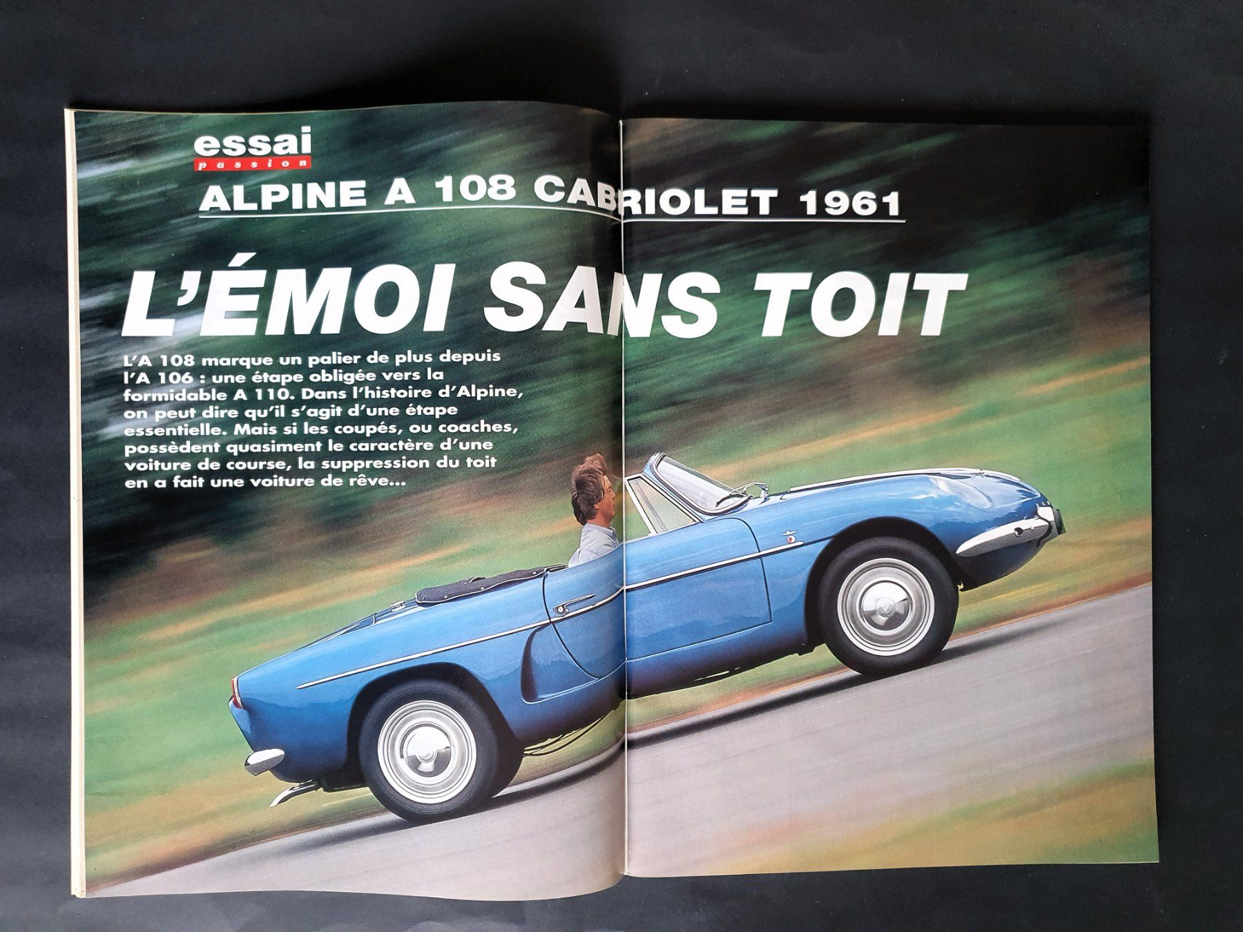 Riviste & Magazine: Auto Passion, Alpine-Renault A 108, cabriolet, 8 pages – Nuovo (secondo la descrizione) da Martigny venduto da Abm1000 1