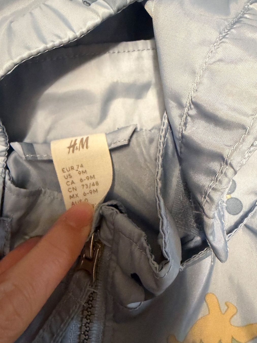 H&M Giacche & Cappotti: Dino Regenjacke Gr 74 – Usato da Gossau SG venduto da sha_jhp7 1