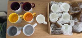 12 Tassen für Sublimation