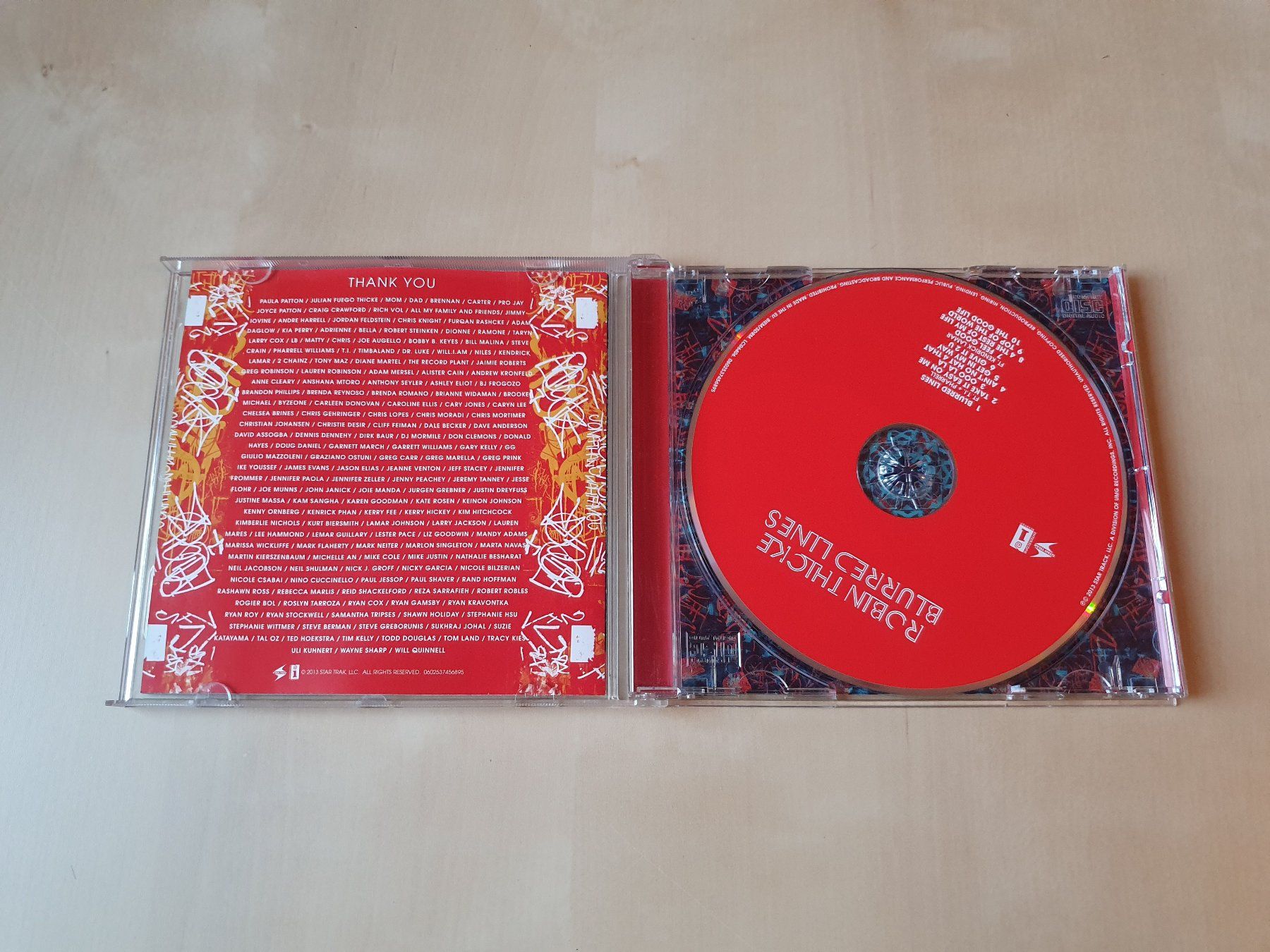 CDs: Robin Thicke Blurred Lines – D'occasion à Stansstad par collectorsshop 2