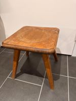 Alter Schemel Hocker aus Holz