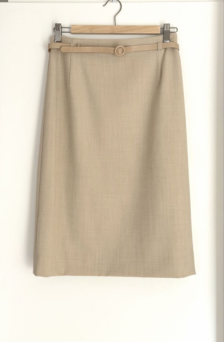 Akris Jupes: Damen Rock Akris beige Grösse 36  – D'occasion à Elsau par isidobrany09