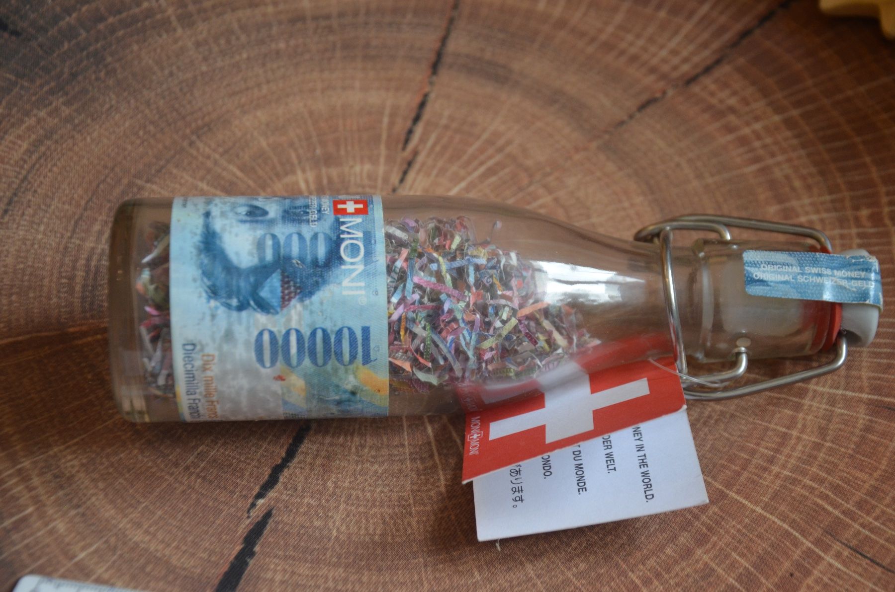 Toutes les décorations: DEKO FLASCHE MONEY – D'occasion à Chiasso par Dolly015
