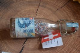 DEKO FLASCHE MONEY
