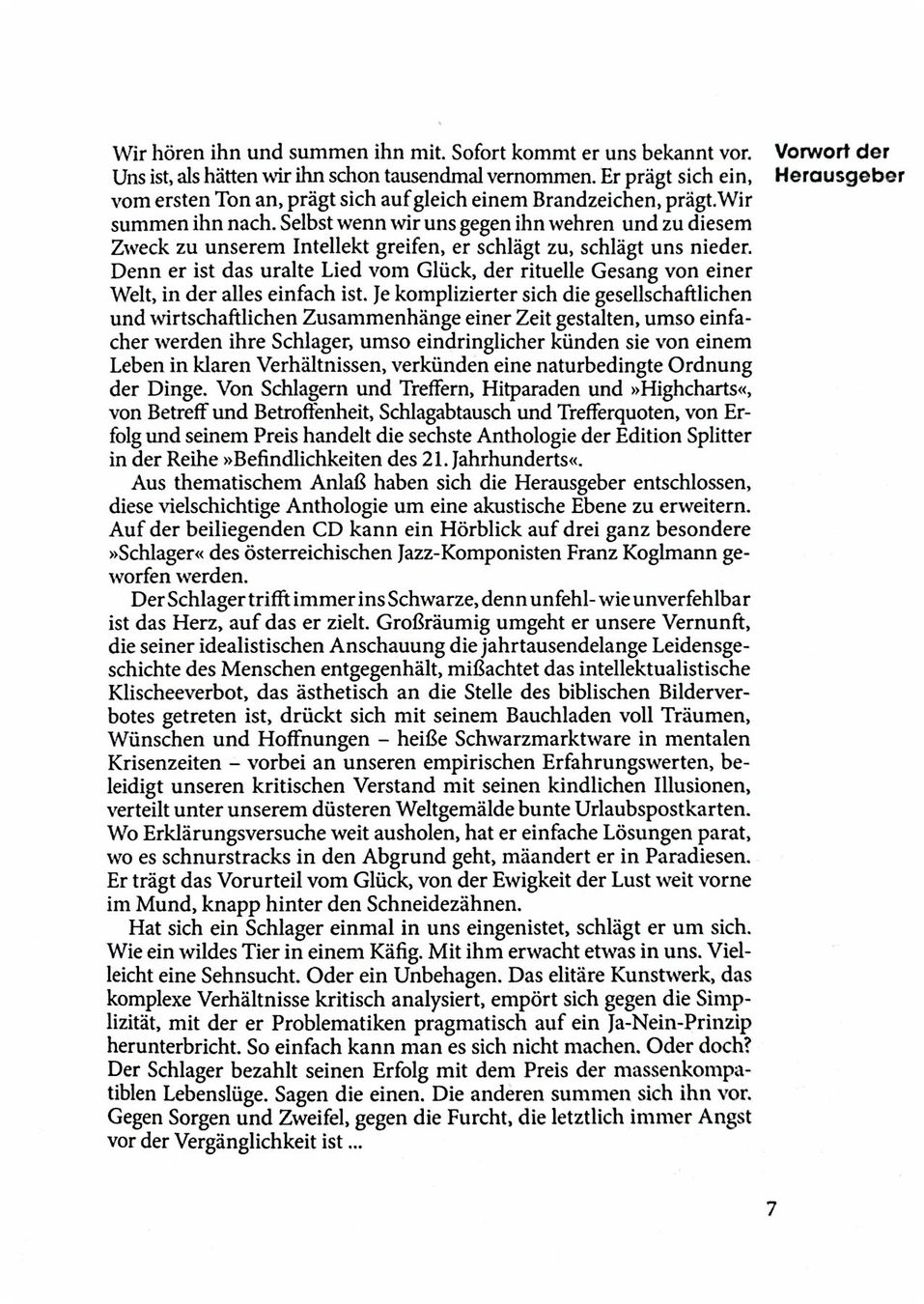 Libri: Baier Christian, Schlager & Treffer - Eine Anthologie – Nuovo (secondo la descrizione) da Sarnen venduto da Livres 6