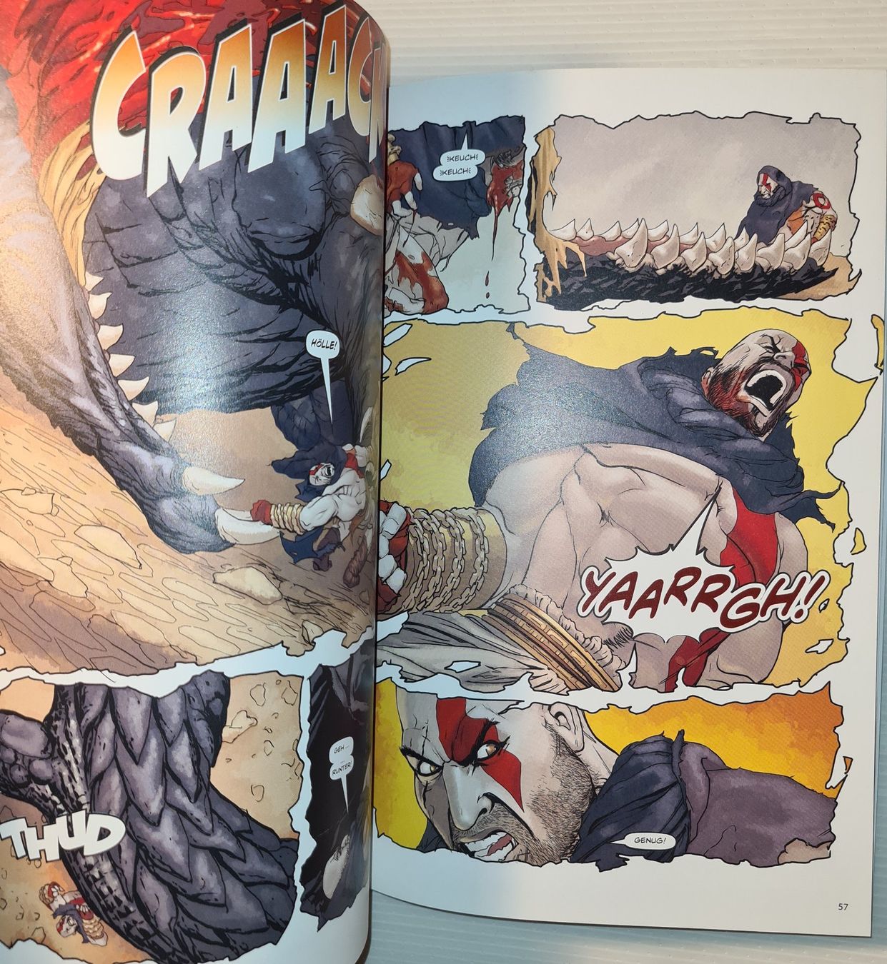 Fumetti: God of War: Fallen God / Farbe Comic – Usato da Münchenstein venduto da vitalfit 2