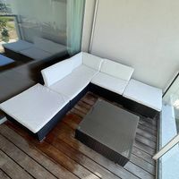 Gartenlounge Dunkelbraun