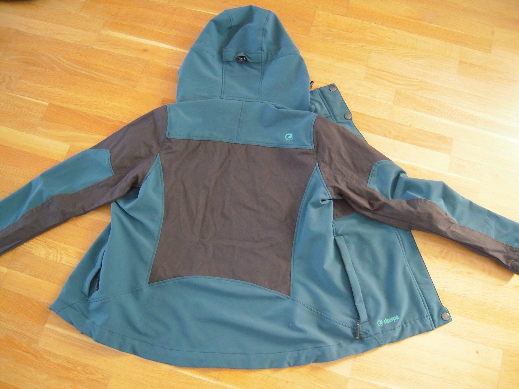 Sherpa Giacche: Sherpa Softshell Jacke Gr XS - S  Farbe: Petrol- anthrazit – Usato da Uzwil venduto da visions77 4