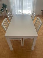 Esstisch (ausziehbar) + 6 Stühle