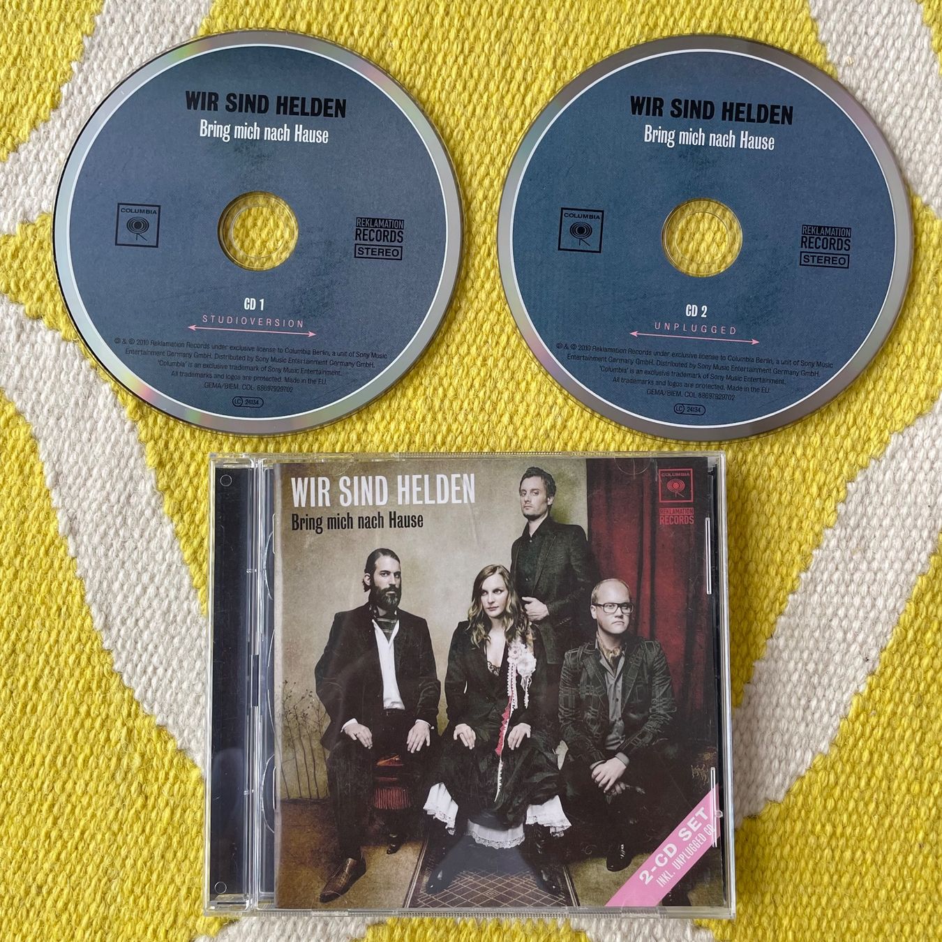 CDs: WIR SIND HELDEN-2CD BRING MICH NACH HAUSE – Gebraucht aus Rorschacherberg von CD-Roli