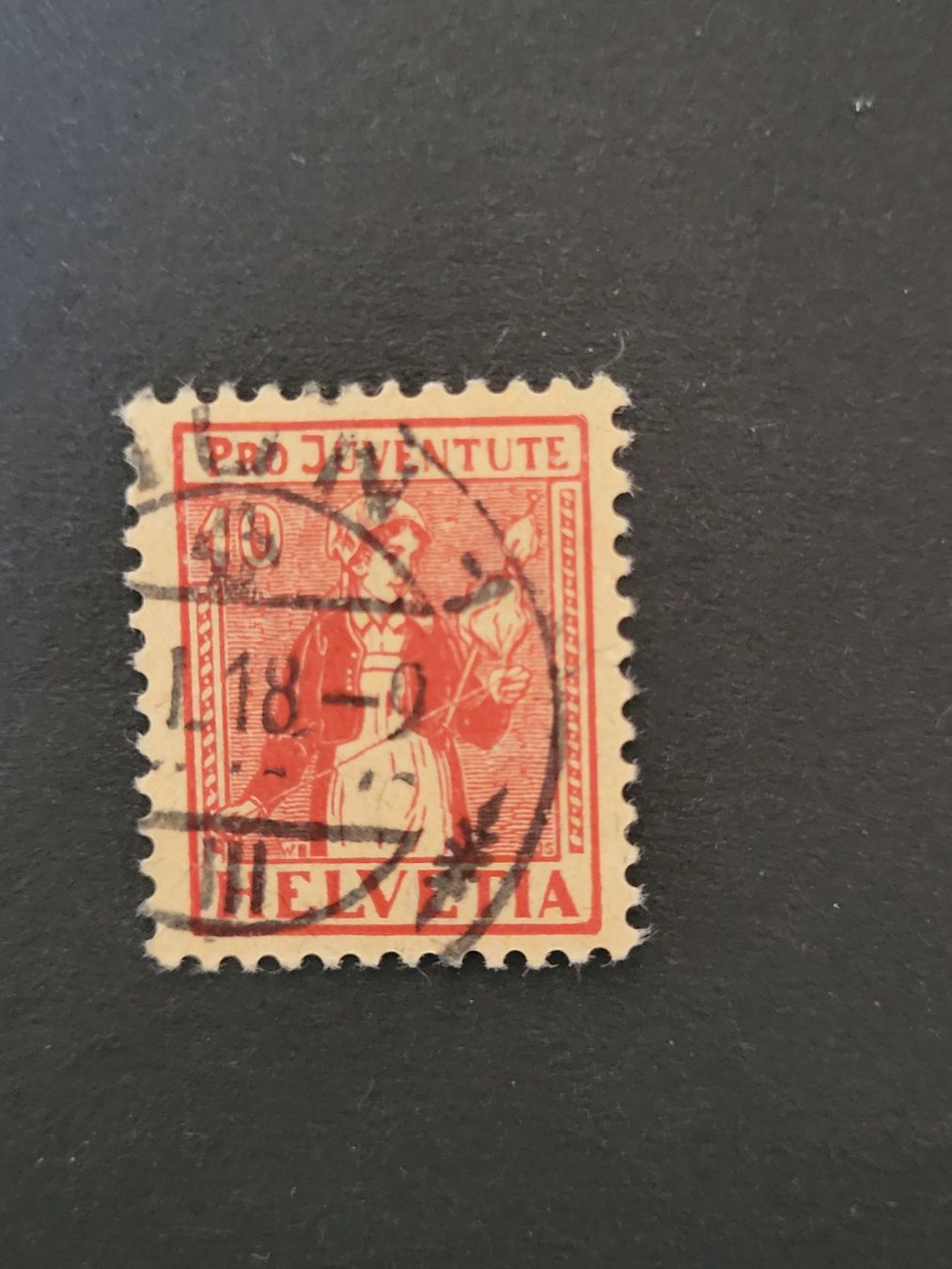 Tutti i francobolli: 1917, Pro Juventute J9 – Usato da stäfa venduto da brandy66