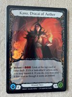 Flesh and Blood Kano, Dracai of Aether (Rainbow Foil)