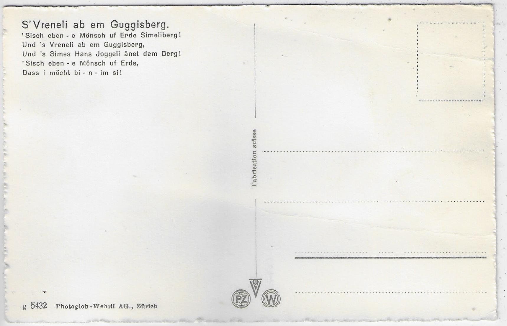 Ansichtskarten: Guggershörnli - Treppe – Defekt aus Ettingen von Kartenplanet 1