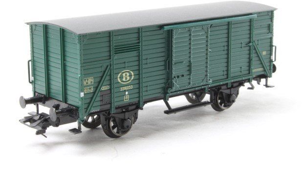 Märklin Modellini di ferrovie: Märklin 47877 SNCB Set - 5 Oldtimer-Güterwagen – Nuovo e nell'imballaggio originale da Derendingen venduto da Benfis 4