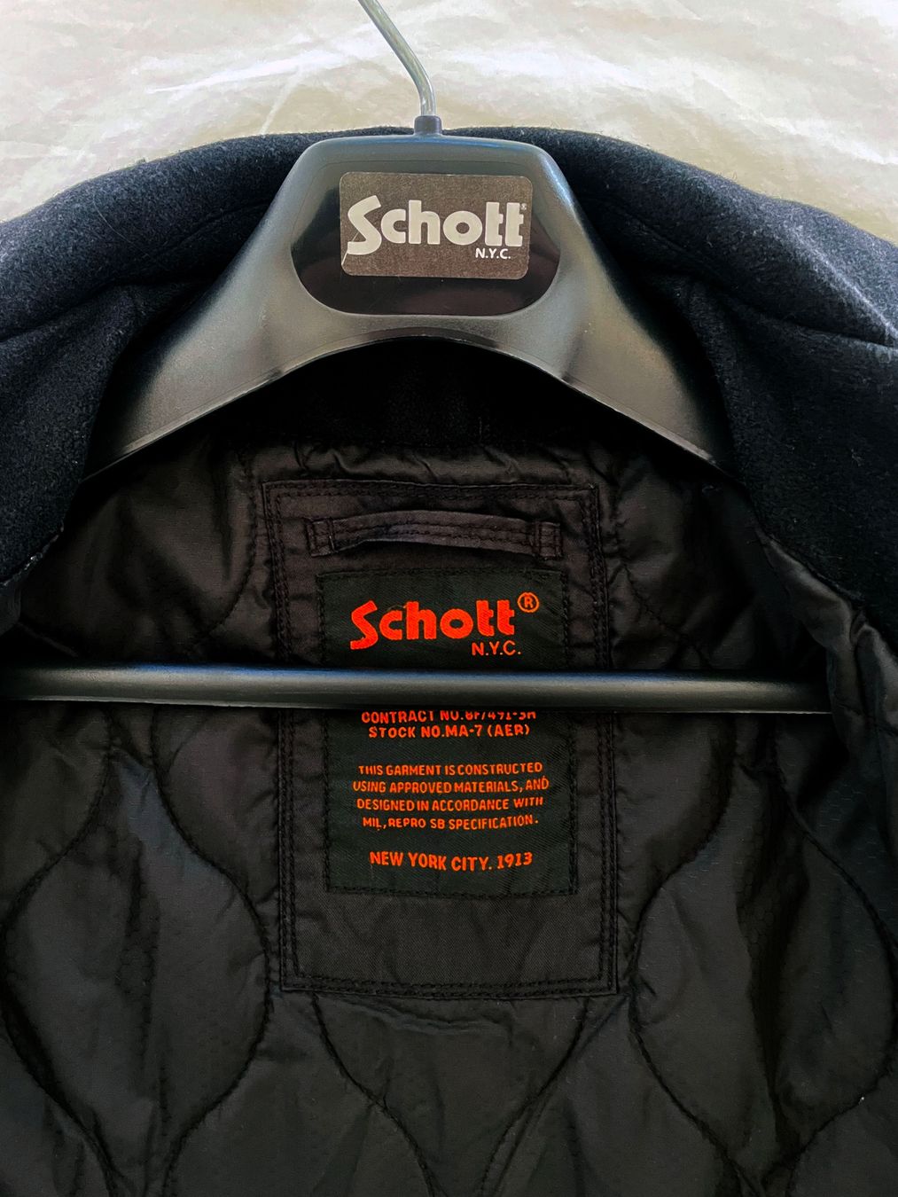 Schott Giacche: Caban SCHOTT homme S – Usato da Lausanne venduto da chirashis 2