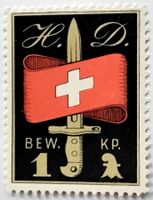 Soldatenmarke 2.WK, HD-Bewachungs Kp 1 BS, Wi HD-Bew 8