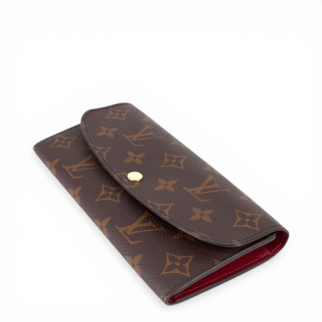 Louis Vuitton Portamonete: Louis Vuitton Emilie Monogram Fuchsia – Usato da Binningen venduto da Designerlabels 6