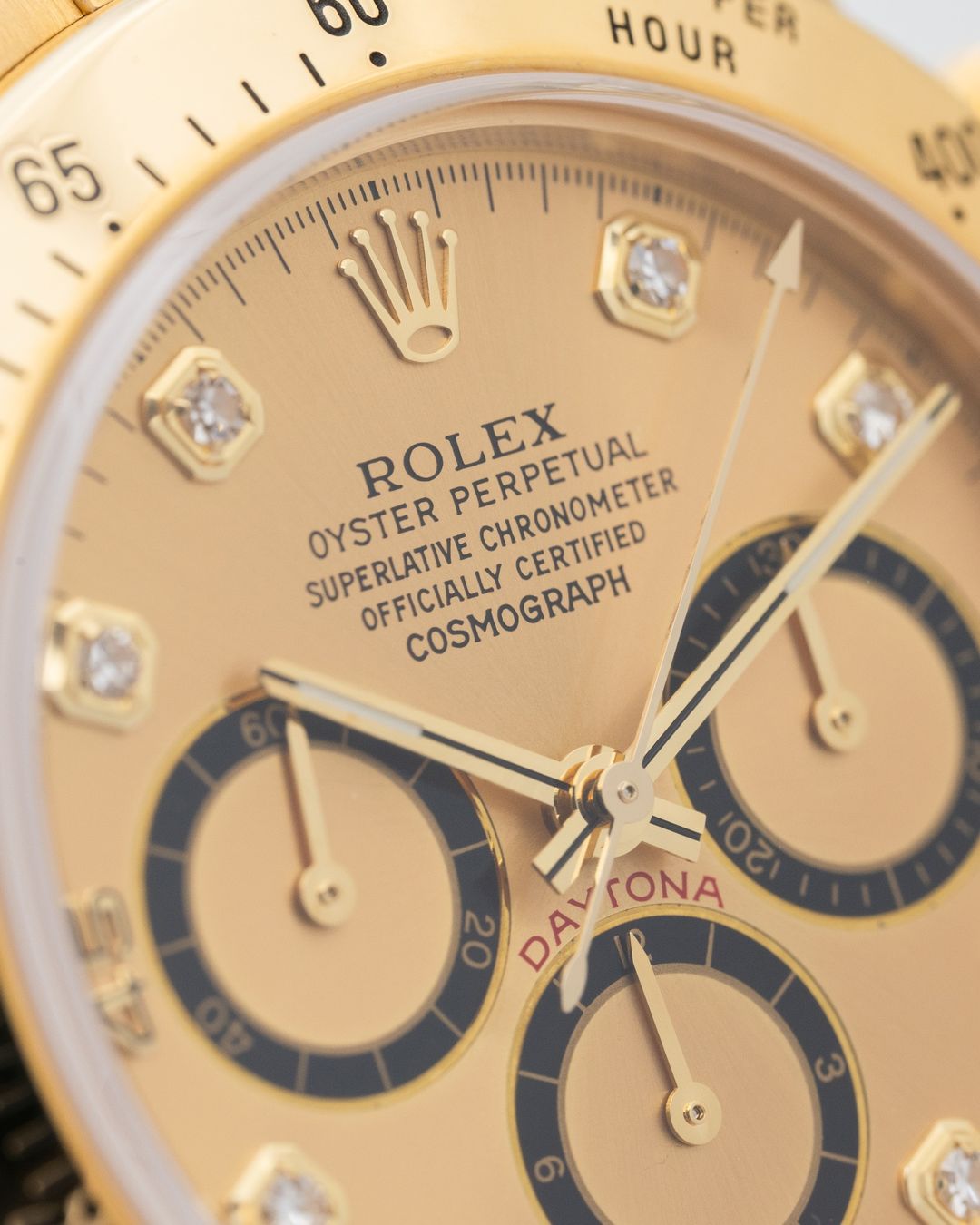 Rolex Montres: Rolex Daytona Zenith 6 inverted, Diamonds dial, Full set – D'occasion à Genève par aspaklariacollection 7