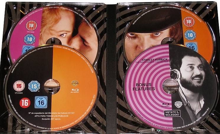 Tutti i DVDs: STANLEY KUBRICK THE MASTERPIECE COLLECTION – Usato da Minusio venduto da vertigoozBazar4u 3