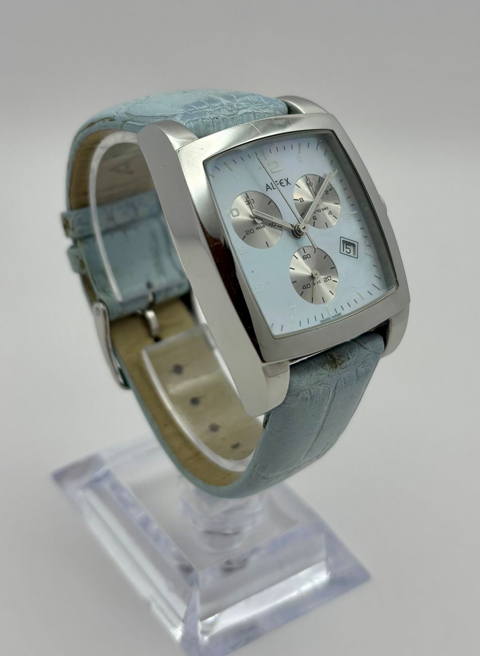 Alfex Uhren: ALFEX CHRONOGRAPH DAMENUHR – Gebraucht aus Rorschach von ZeitWerk.10 4