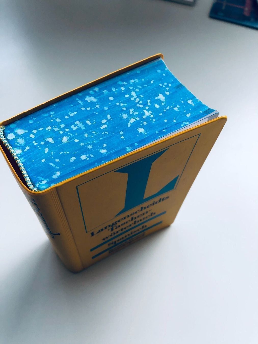 Libri: LANGENSCHEIDT WÖRTERBUCH SPANISCH GROSS – Usato da Malters venduto da Kuettel1 3