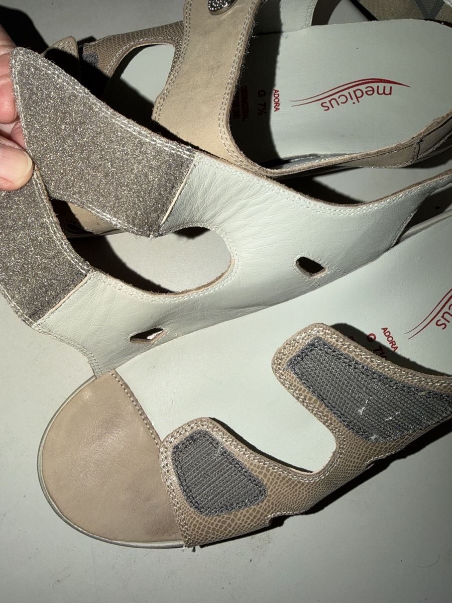 Damenschuhe: Leder Sandale MEDICUS 7,5/41 – Neu (gemäss Beschreibung) aus Dornach von samuti 2