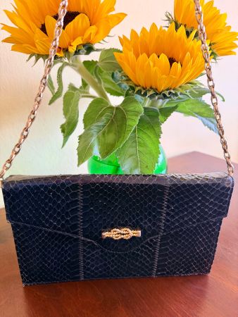 Vintage Clutch von Jane Shilton LONDON