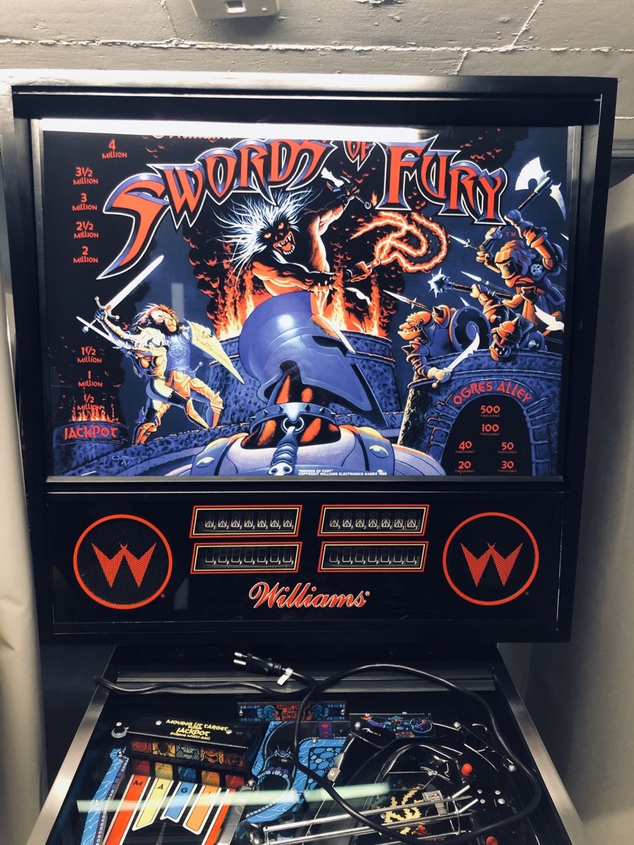 Williams Flipperkästen: Swords of Fury – Neu (gemäss Beschreibung) aus Oberwil BL von jones-oli 5