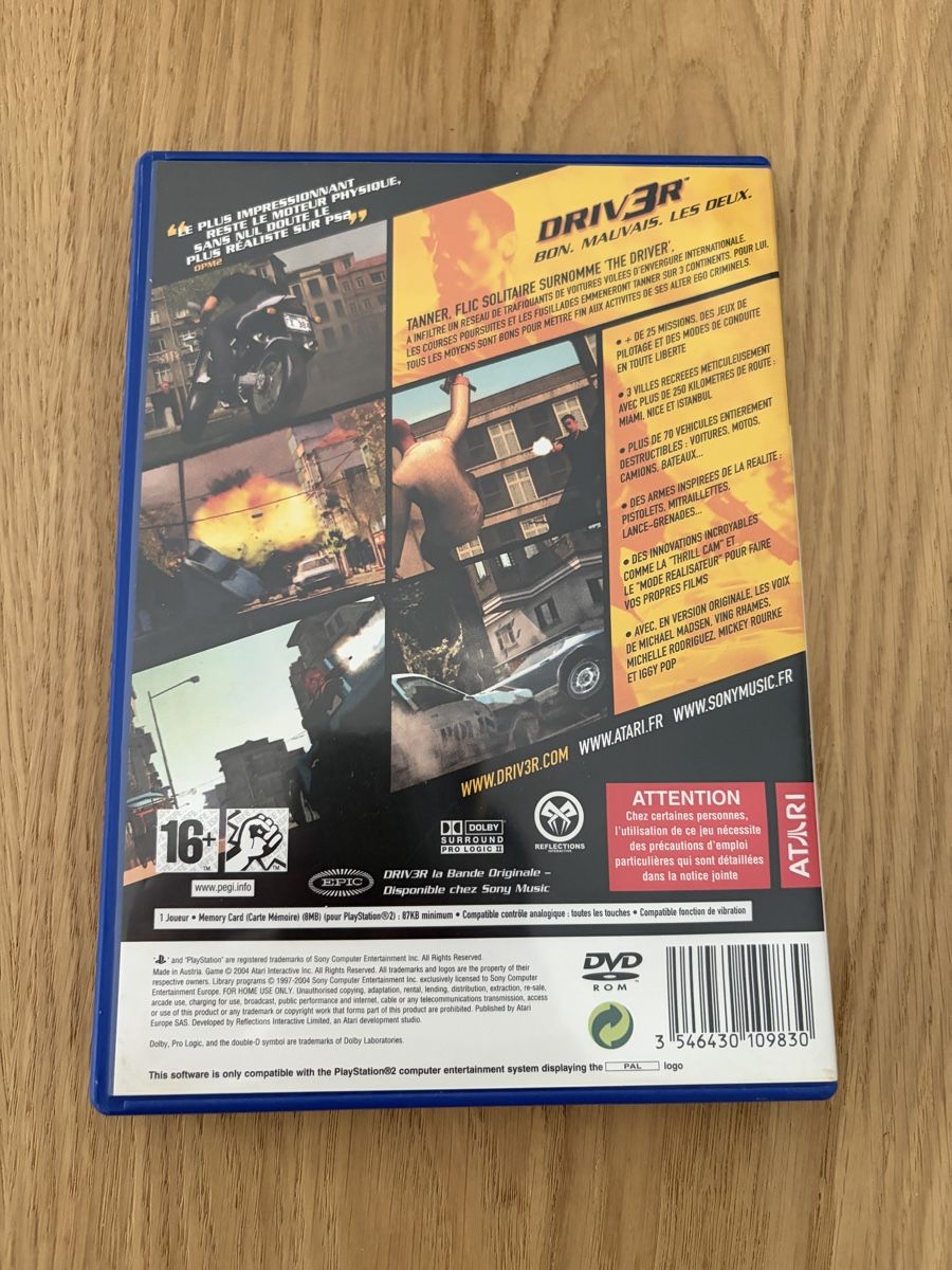 Sony Giochi: Driver 3 - Sony Playstation 2 – Usato da Pully venduto da FunkyGames 1