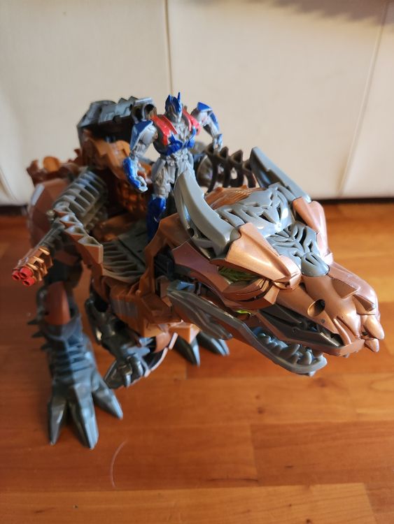 Robot transformers Grimlock et optimus + petit grimlock Kaufen auf