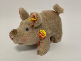 Steiff Schweinchen Jolanthe 3810/17 mit Fahne & Brustschi