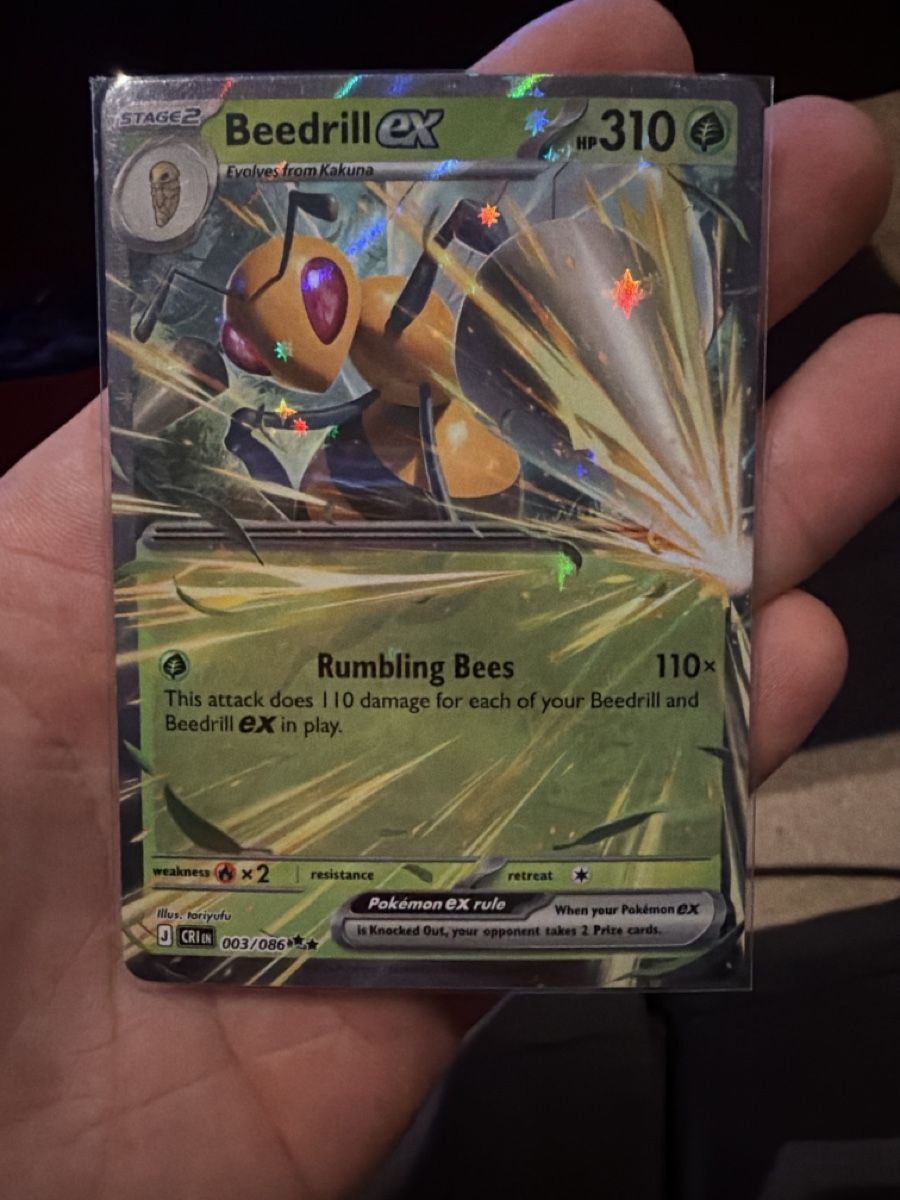 Pokémon Carte collezionabili: Beedrill Ex Chaos Rising EN – Nuovo (secondo la descrizione) da Baden venduto da Salvo124