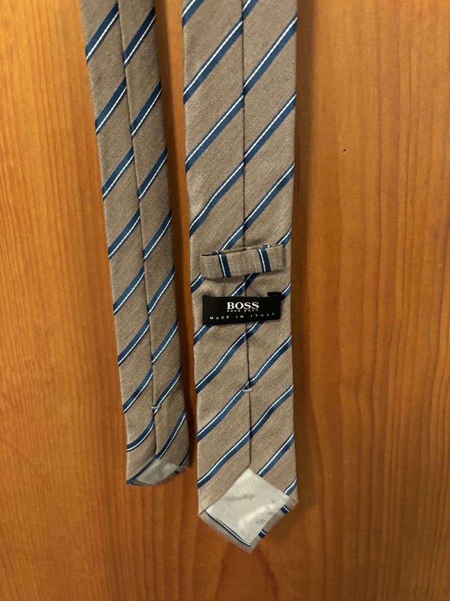 Hugo Boss Cravatte: Elegante BOSS Krawatte gestreift – Nuovo (secondo la descrizione) da Seengen venduto da Jeanine85 2