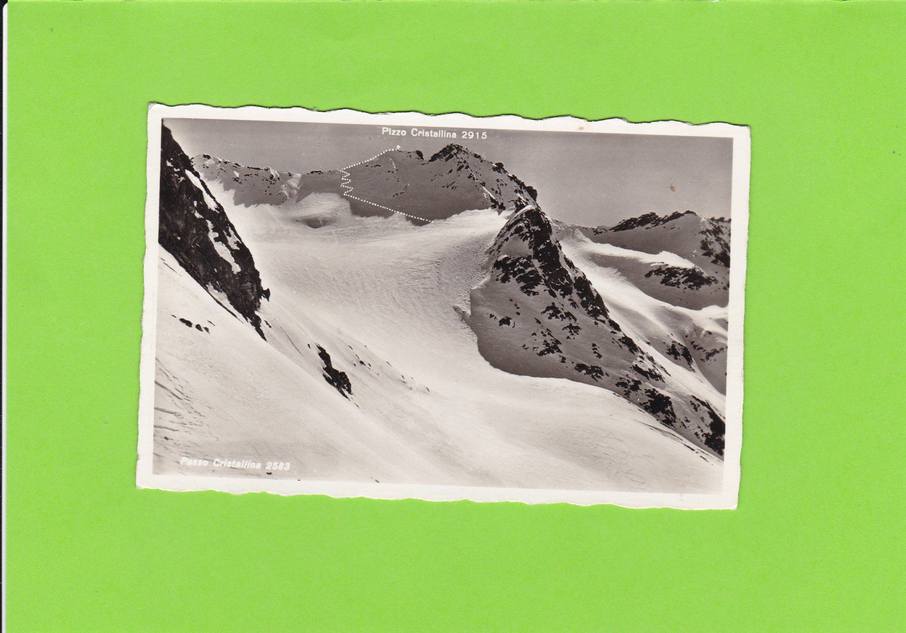 Cartoline postali: Passo Cristallino – Usato da St. Peterzell venduto da neckertal