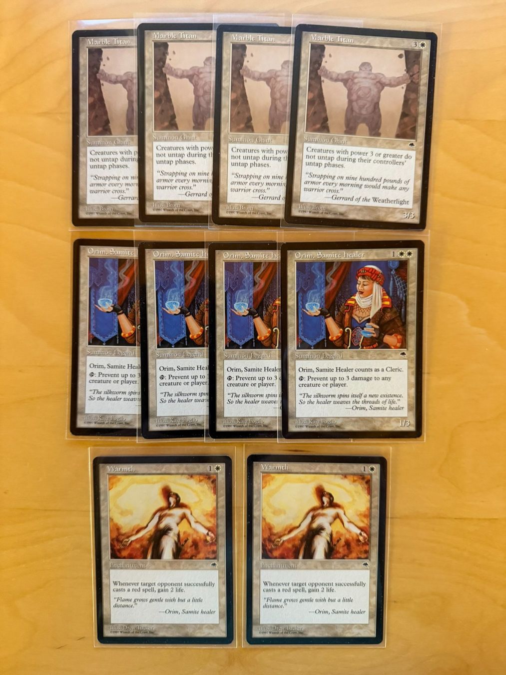 Magic The Gathering Carte collezionabili: Tempest // Sturmwind // Magic The Gathering // MTG – Usato da Binz venduto da Tempelritter 3