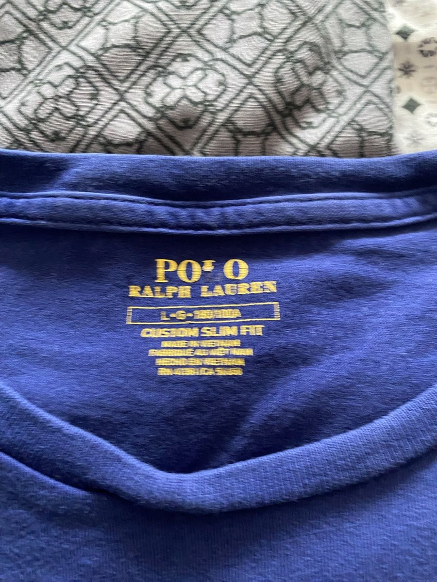 Ralph Lauren T-Shirts: Polo ralph Lauren - tshirt bleu L – Gebraucht aus Geneve von tom_d7f8 2
