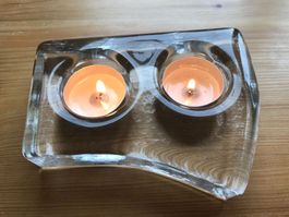 GLASI HERGISWIL Kerzenhalter „Puzzle“