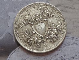 Centenaire de l'indépendance du canton de Vaud - décret 1897