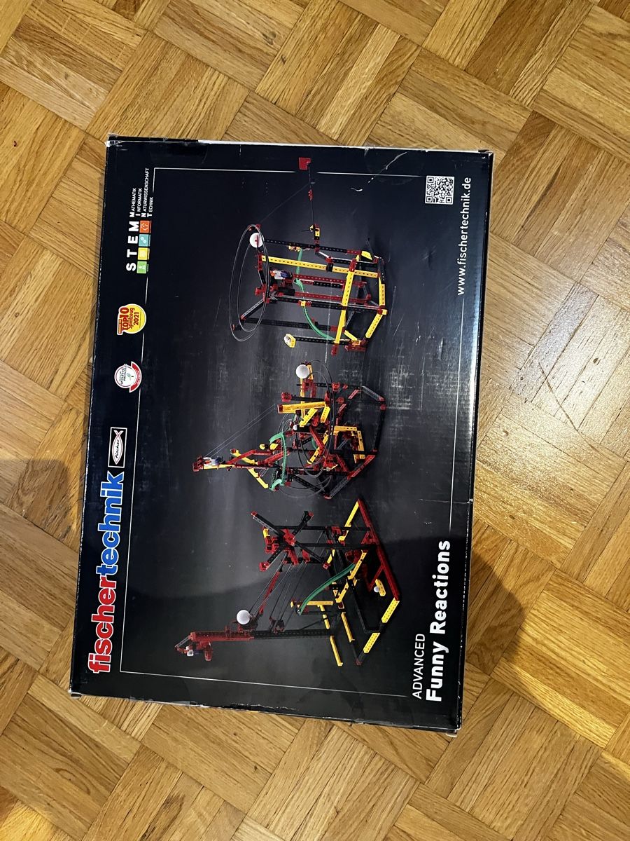 Fischer Giocattoli: Fischertechnik Advanced Funny Reactions, komplett! – Nuovo e nell'imballaggio originale da Zürich venduto da mar_mw7d 1
