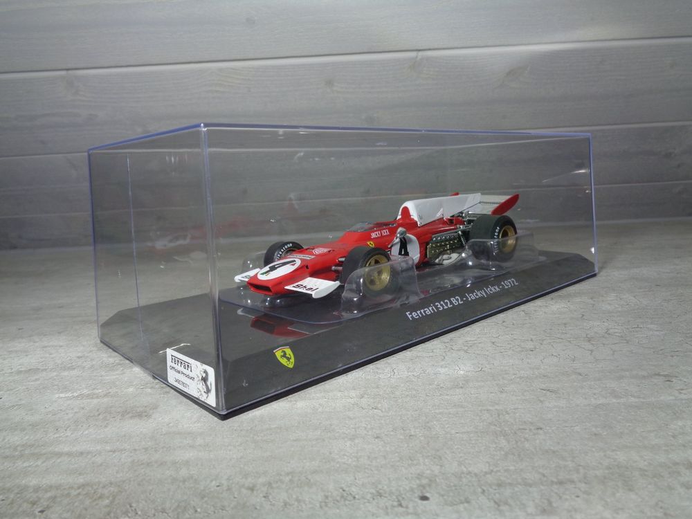 LE GRANDI FERRARI F1 Modellino Ferrari 312 B2 - Jacky Ickx - 1972 EUR