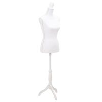 Damenbüste Schneiderpuppe Torso Weiss