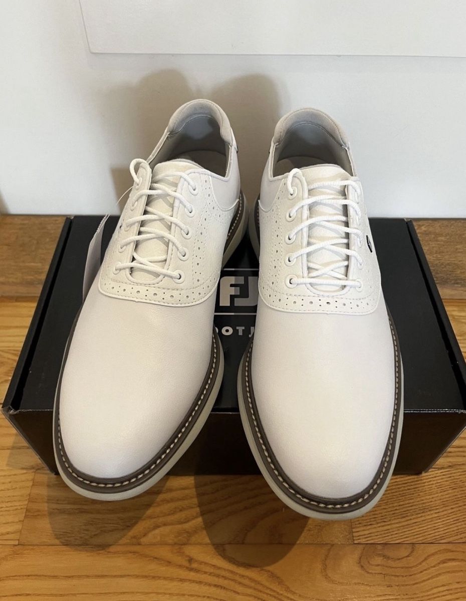 Scarpe da uomo: FootJoy Golfschuhe Gr. 43 Neu – Nuovo e nell'imballaggio originale da Thierachern venduto da phipens 1