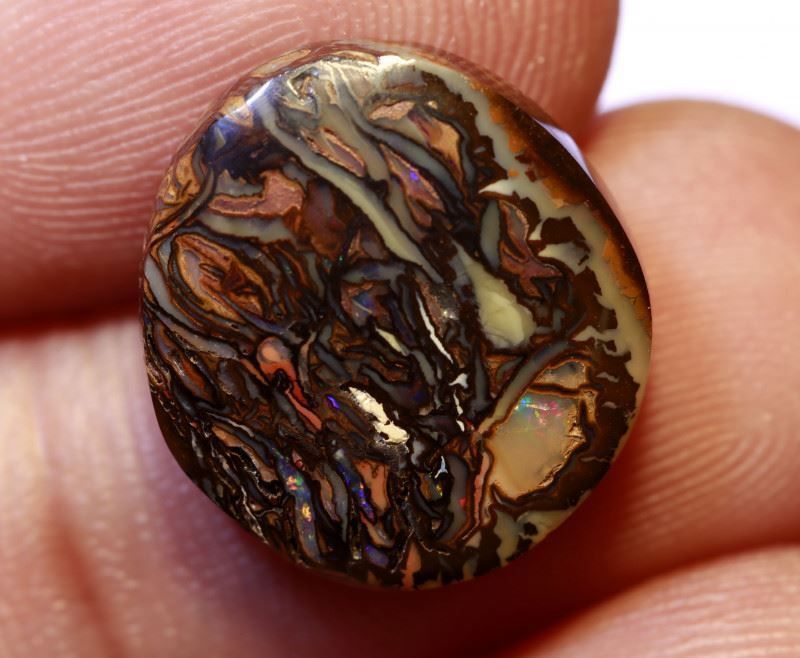 Pietre preziose: Australischer Boulder Opal 8.00Cts. – Nuovo (secondo la descrizione) da Bern venduto da Grindelwaldaus 1